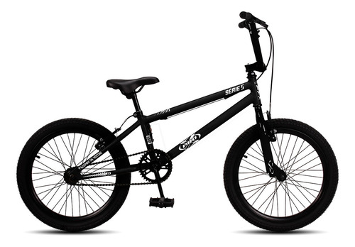 Bicicleta Pro X Bmx Serie 5 Freio V-brake Aro 20 Cor Preto