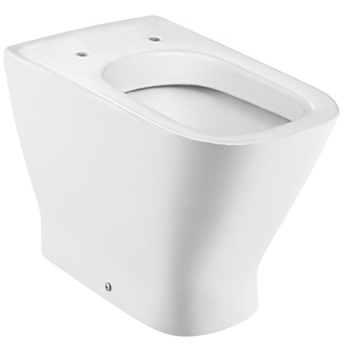 Roca The Gap Inodoro Corto Baño Sanitario Salida Dual Blanco Blanco