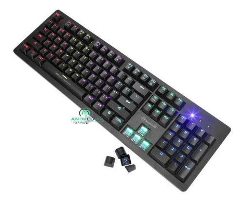 Teclado Gamers Mecanico Marvo Kg916 Gamer Luce Rgb
