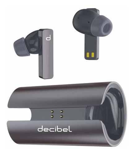 Audífonos Bluetooth True Wireless Decibel Elite Pods 2, Gris