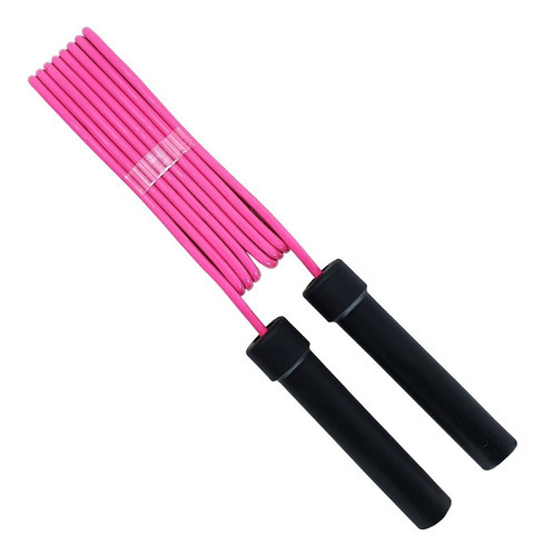 Corda Speed Crossfit Spank Com Rolamento - Vermelha Cor Rosa