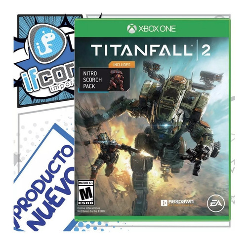 Xbox One Titanfall 2 Nitro Scorch Pack Nuevo
