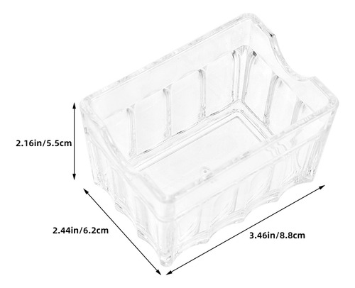 Soporte Acrílico Para Bolsitas De Té Transparente Para Almac