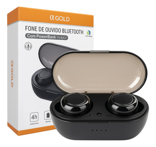 Fone Bluetooth Som Alto Compatível C/ iPhone E Android
