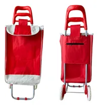 Comprar Carro De Feria, Carrito De Compras Tela Reforzada Con Ruedas