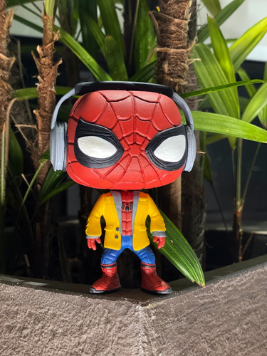 Homem-aranha Chibi (estilo Funko) De Volta Ao Lar