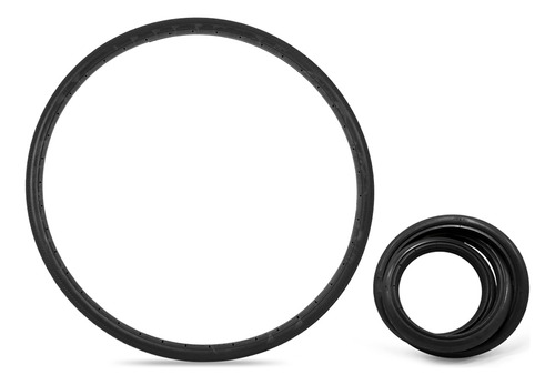 Neumático De Bicicleta 700x23c, Neumático Sólido, Sin Cámara