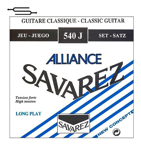 Savarez Alliance 540 J Encordado Guitarra Criolla Alta