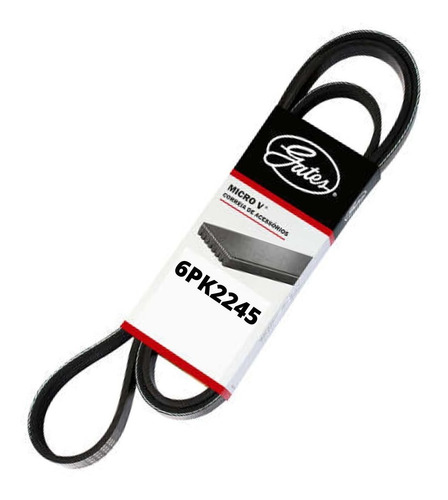 Correia Multi V Direção Ecosport 1.6 Zetec Rocam 2002 A 2012