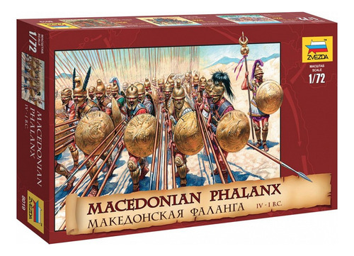 Macedonian Phalanx Iv-i B.c. By Zvezda # 8019  1/72  