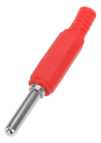 Tapón Tipo Banana Rojo, 10 Unidades J.10023, 4 Mm, Latón Pro