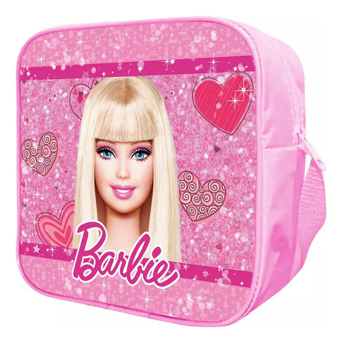 48 Mochilas Bolos Dulceros Cuadrados Barbie Fiesta Pastel