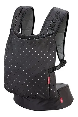 Mochila Porta Bebé Infantino Zip Travel Carrier 5.5-18kg Color Negro