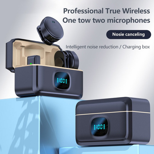 Microfone De Lapela Para iPhone E Android Sem Fio 2.4g For Type-c (iphone15/android)