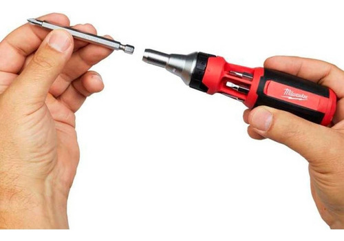 Desarmador Milwaukee 48-22-2322 Con Multipuntas 9 En 1