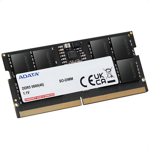 Memoria Ram Ddr5 Sodimm Adata 16gb 5600mhz Pc5-44800