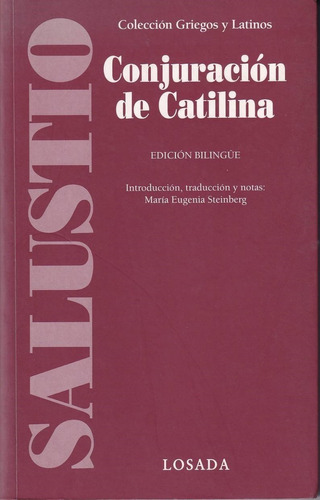 Salustio Conjuracion De Catilina Losada Edicion Bilingue