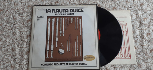 Conjunto Pro Arte De Flautas Dulces L Flauta Dulce Vinilo Vg