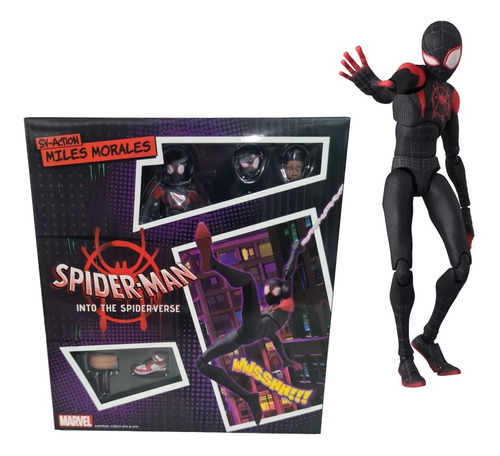 Sentinel Sv Action Spiderman Miles Morales Spider-verse