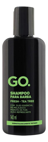 Shampoo Cabelo E Barba Men Hidrata Anticoceira Antiacne Go