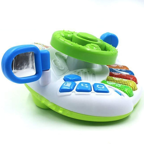 Volante Juguete Musical Para Bebe Con Sonidos Luces Y Mas!