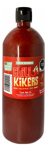 Chilikikers 1 Litro Salsa Botanera 6 Pack