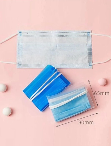 Kit Porta Cubrebocas Set De 60 Pz Viaje Proctector