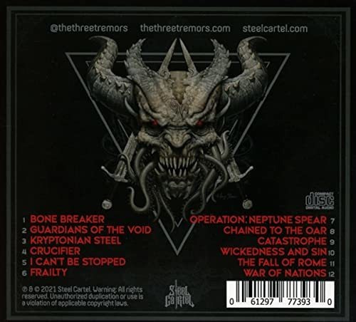 Three Tremors Guardians Of The Void Usa Import Cd Nuevo