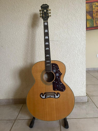 Guitarra Acustica EpiPhone Ej-200/8 (Usado)