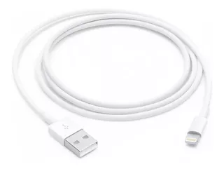 Cable usb 2.0 compatible Appl A1703 blanco con entrada USB salida Lightnin