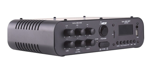 Imagem 1 de 5 de Amplificador Som Receiver Sa 100 Bluetooth Optico Tv Smart 
