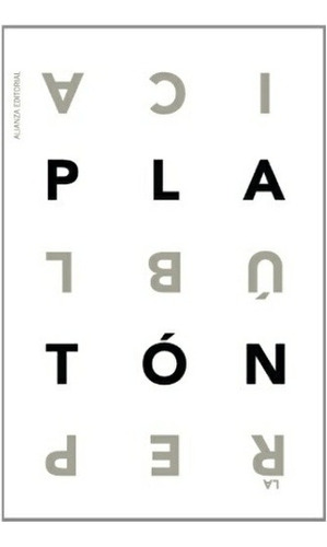 La República, De Platón. N/a, Vol. Volumen Unico. Editorial Alianza Española, Edición 1 En Español
