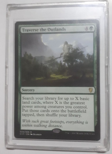 Magic Mtg  Traverse The Outlands Commander: 2017 Edition