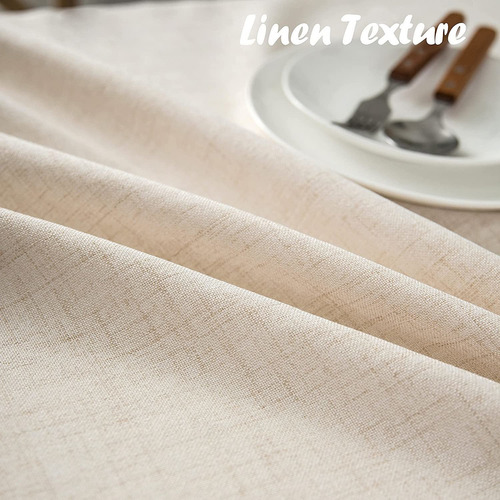 Driftaway Mantel Decorativo Rectangular De Lino Con Textura