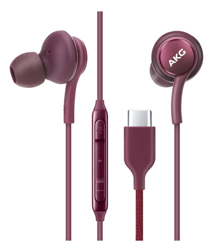 Auricular Estereo Tipo C Para Cable Trenzado Oppo Find X3 Ee