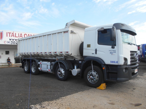 Imagem 3 de 15 de Volkswagen 24.280 2019 8x2 Bitruck Basculante