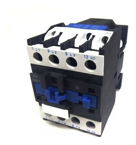 kit 5 Chave Contatora Tripolar 25a 220v 36k 48k 60k 15hp 460v