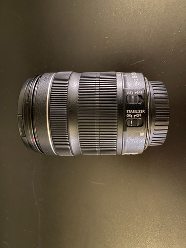 Lente Canon Efs 18-135mm Image Stabilizer Macro 0.39m/1.3ft