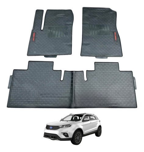 Pisos De Goma Calce Perfecto Para Ford Territory 2019-2023