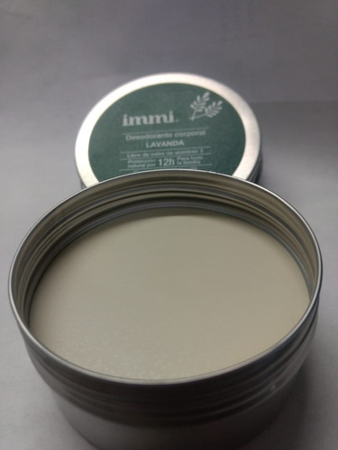5 Desodorante Immi Lavanda Libre Aluminio Y Triclosan Vegano