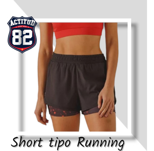 Shorts Dama Tipo Running 