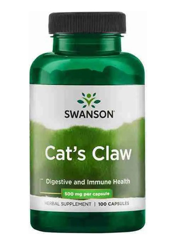 Cat´s Clau Uña De Gato 500mg 100 Capsulas Swanson