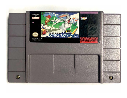 Bugs Bunny Rabbit Rampage - Juego Original Super Nintendo