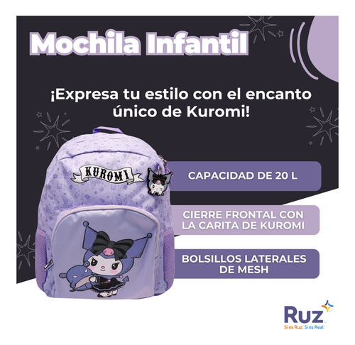Mochila Ruz Kuromi 182646