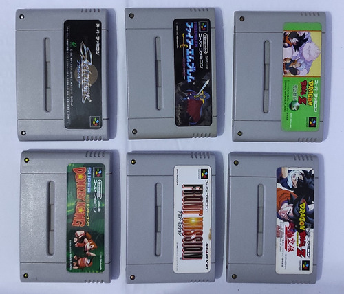 Lote Super  Nintendo - 10 Juegos!