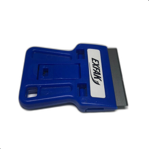 Raspador De Vidro Mini Ratinho Exfak Azul - 15-078