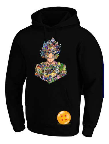 Sudadera Dragon Ball Dragon Ball Z Gt Collage Goku (clasica)