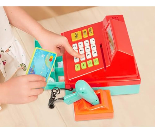 Caja Registradora Battat Toy Para Niños Pequeños