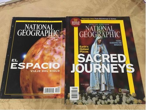 Revistas De National Geographic El Espacio Y Sacred Journeys