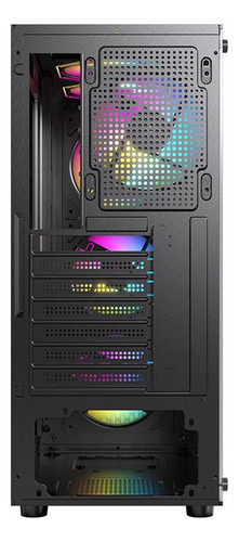 Gabinete Gamer Acegeek Lumix Midtower Lateral De Vidro Preto